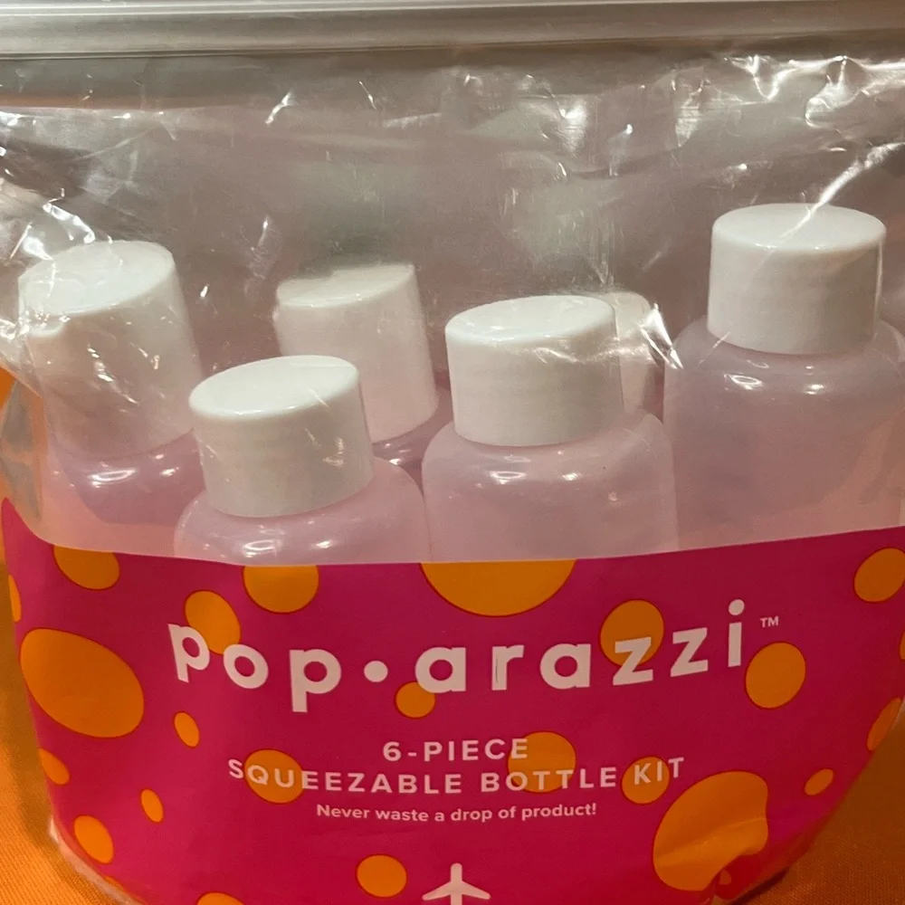 6/$25 Pop•arazzi travel Squeezable Bottle Kit - Picture 5 of 7